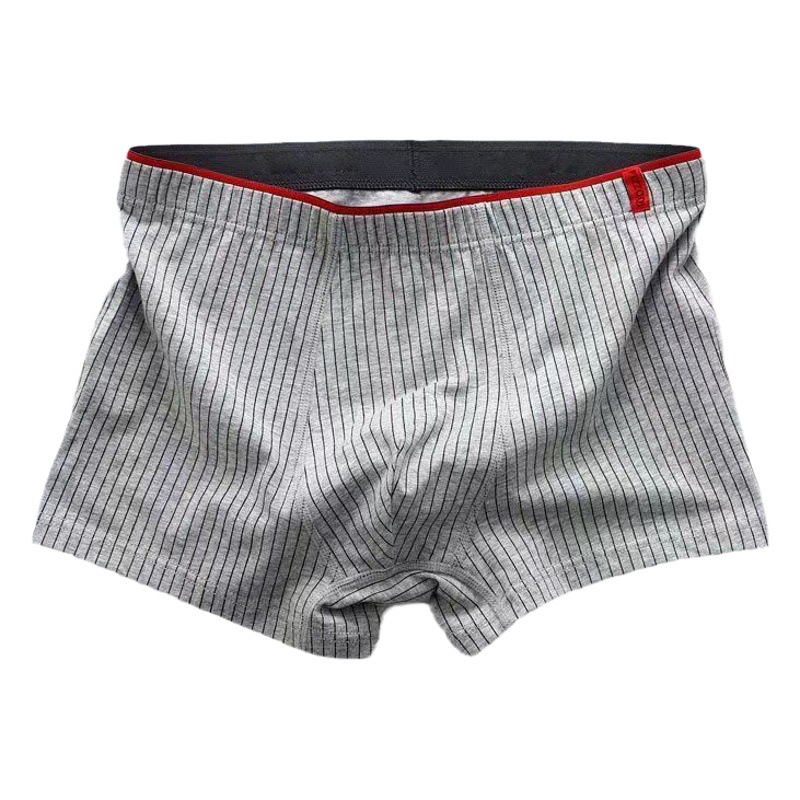 Men's underwear men's cotton boxer pants breathable plus size mid-waist boxer shorts high-end pants men's pants men's wholesale