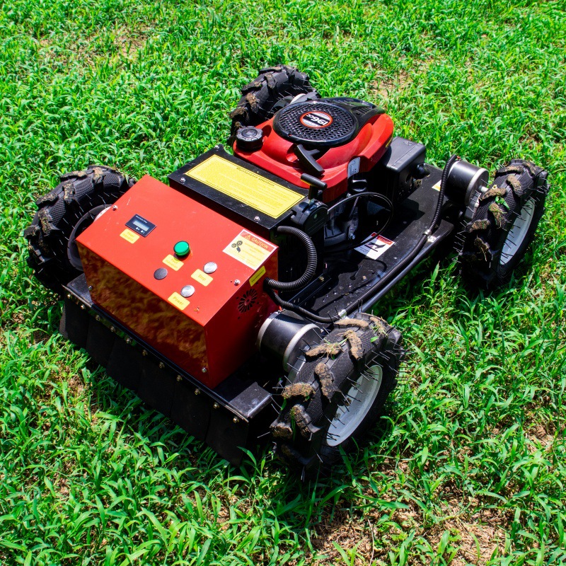 HT550 type wheeled remote control lawn mower simple version lawn mower robot farm lawn mower remote control