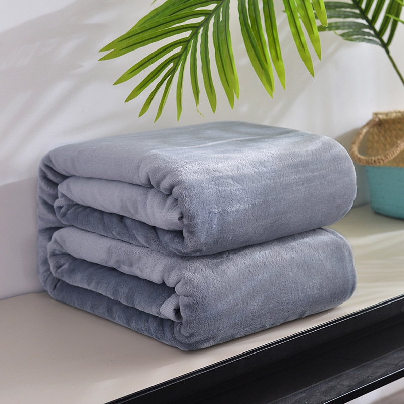 Picture of Jieliya cloud mink blanket nap blanket flannel bed sheet blanket