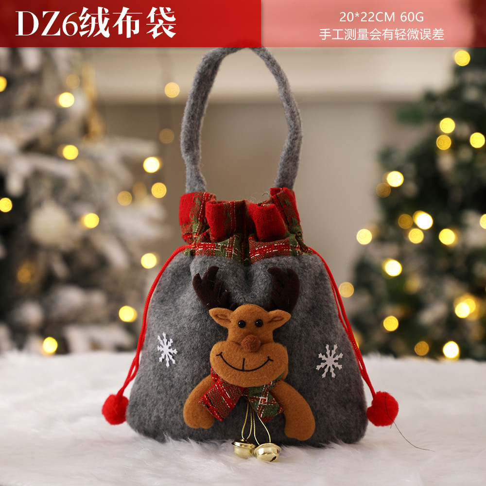 Picture of Christmas Gift Apple Bag Handbag Adult Children Children Christmas Gift Decoration High-end Gift Bag