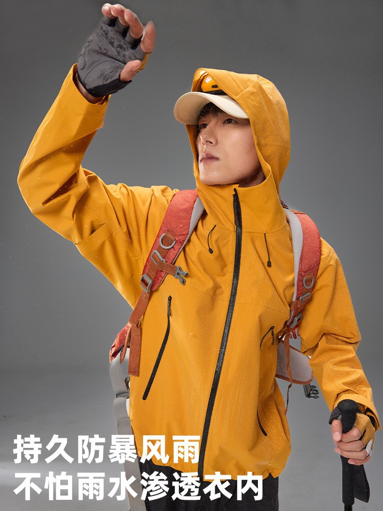 Kaijia High-Quality Fully Heat-Sealed Jacket for Women with Logo Printing, Men's Outdoor Workwear Jacket, Embroidered Jacket