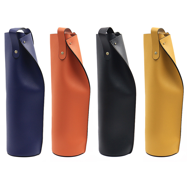 Picture of Spot red wine bag leather portable red wine gift box waterproof wine bag wine gift bag
