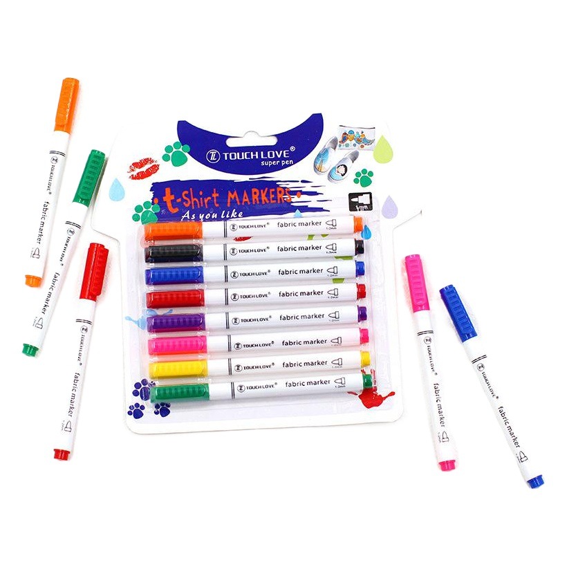 Cloth brush cloth painting stroke clothes washing do not fade textile pigment graffiti pen diy set T-shirt pen wholesale