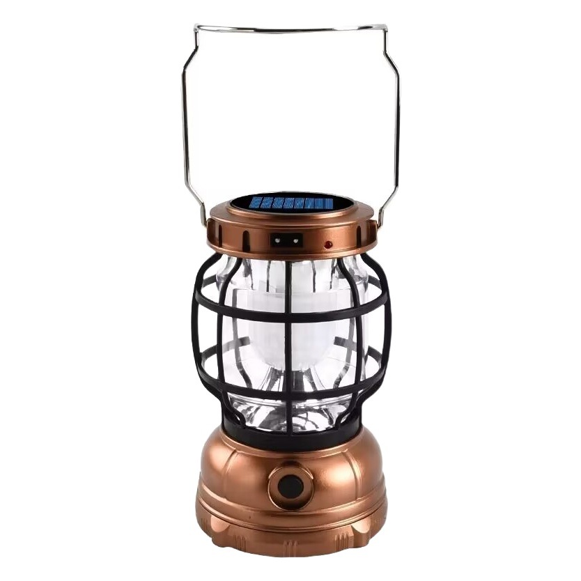 Solar Retro Camping Lights Outdoor Camp Tent Camping Lights Home Emergency Portable Lights Atmosphere Lamps