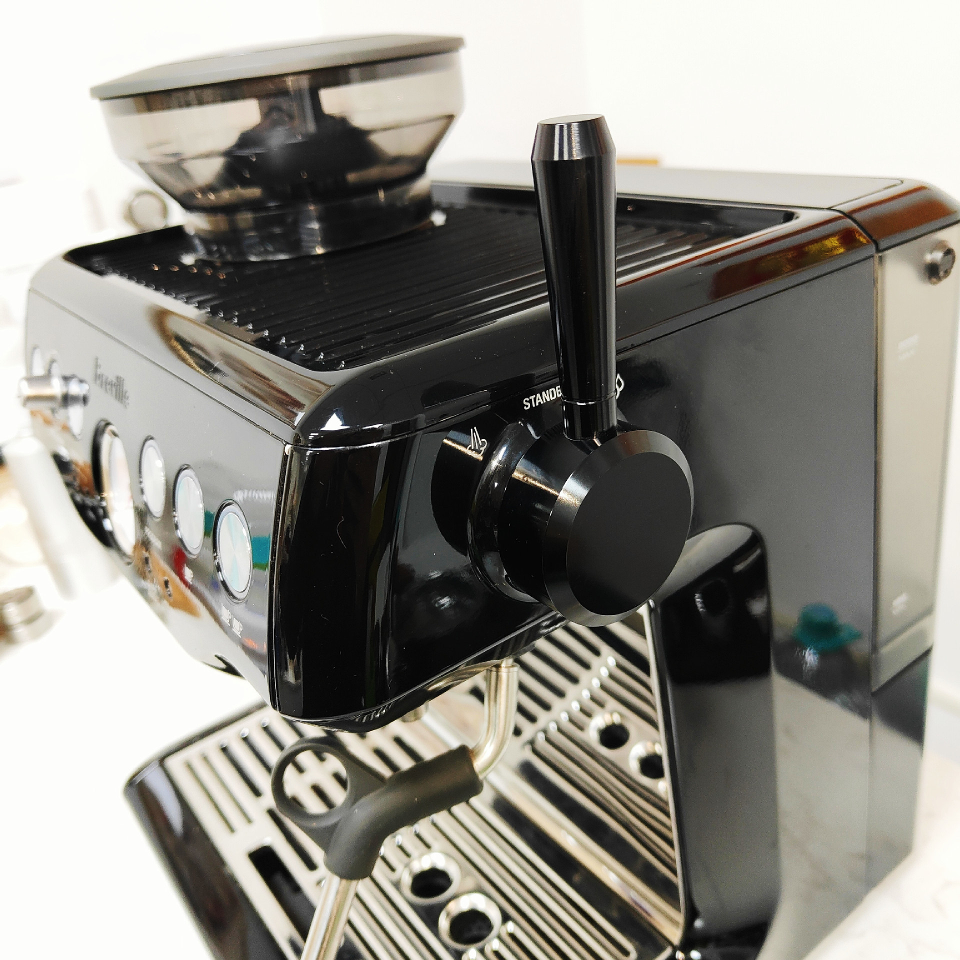 Picture of Breville platinum rich sage 870/875/876 steam switch knob modification lever external handle lever