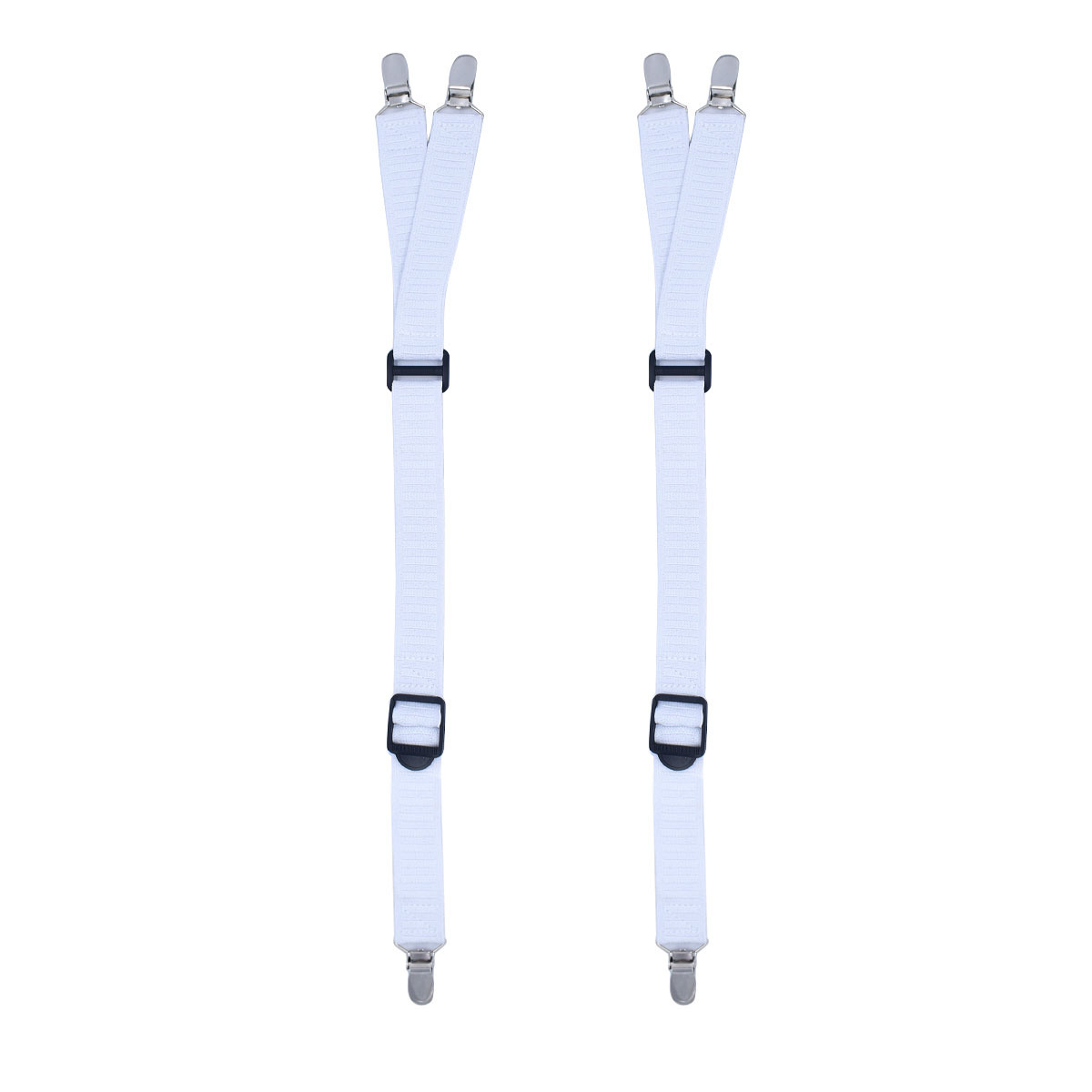 Picture of Cross-Border Supply Adult Men's Shirt Non-Slip Anti-Wrinkle Elastic Jacquard Three-Clip Y-Style Garter Fixed Clip