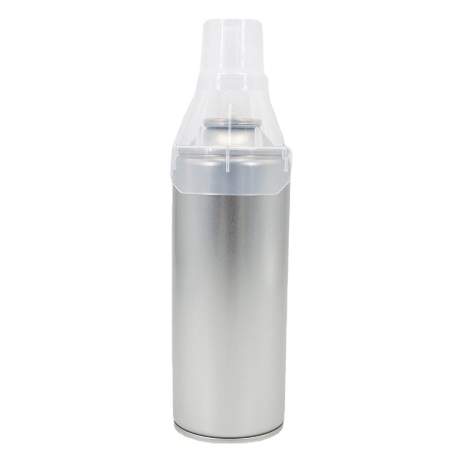 Portable Oxygen Iron Bottle Empty Iron Tank Outdoor Mountaineering Oxygen Empty Tank with Breathing Mask Large Capacity Empty Oxygen Tank