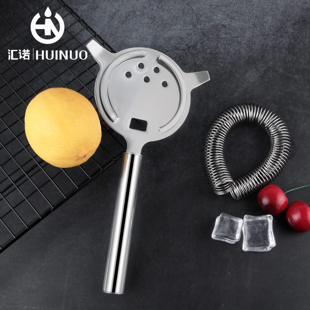 Picture of Factory direct supply 304 stainless steel ice filter bar cocktail mixers ice separator leakage ice filter
