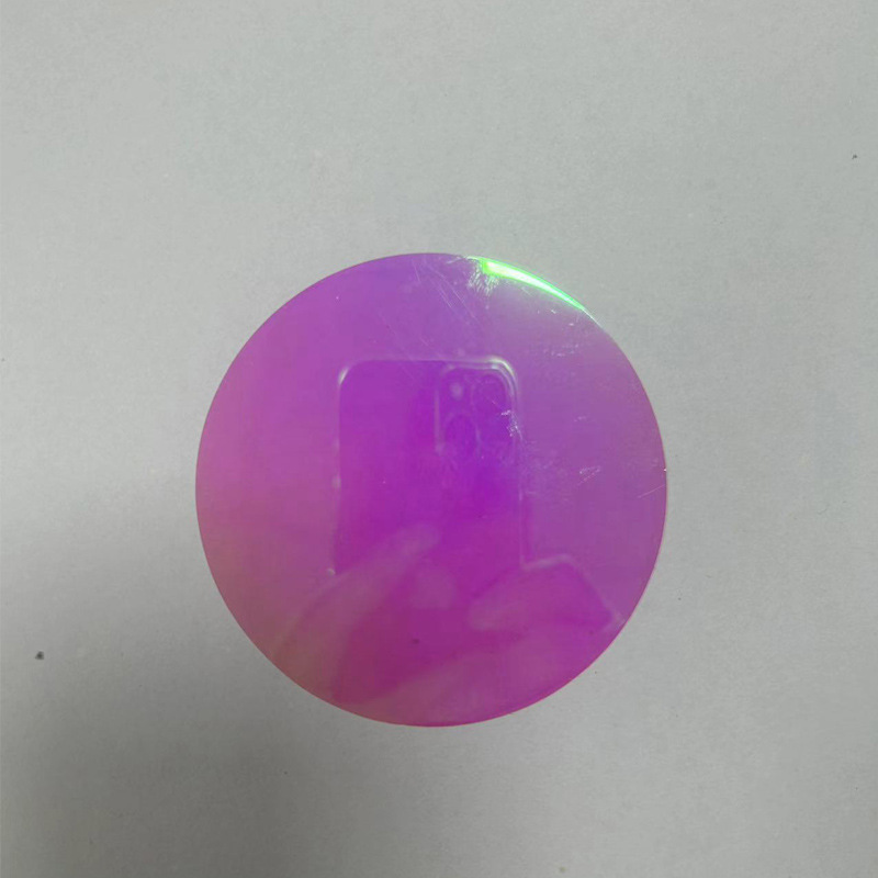 Round Sunset Light Film Sunset Light Transparent Color Film Breaking Light Color Card Internet Popular Atmosphere Light Film Color Film Colorful Film