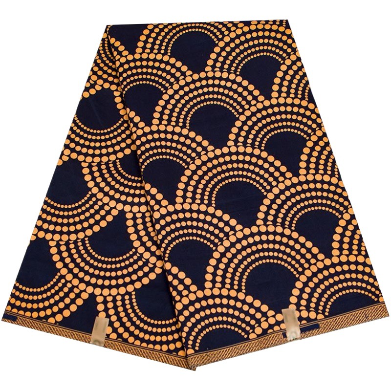 Cross-border supply African printed batik cloth African clothing fabric plain ethnic fabric