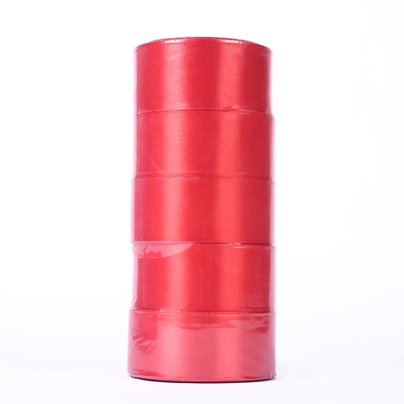 Picture of 4CM Polyester Ribbon DIY Handmade Rose Flower Ribbon Ribbon Wedding Cake Gift Packaging Decorative Silk Ribbon