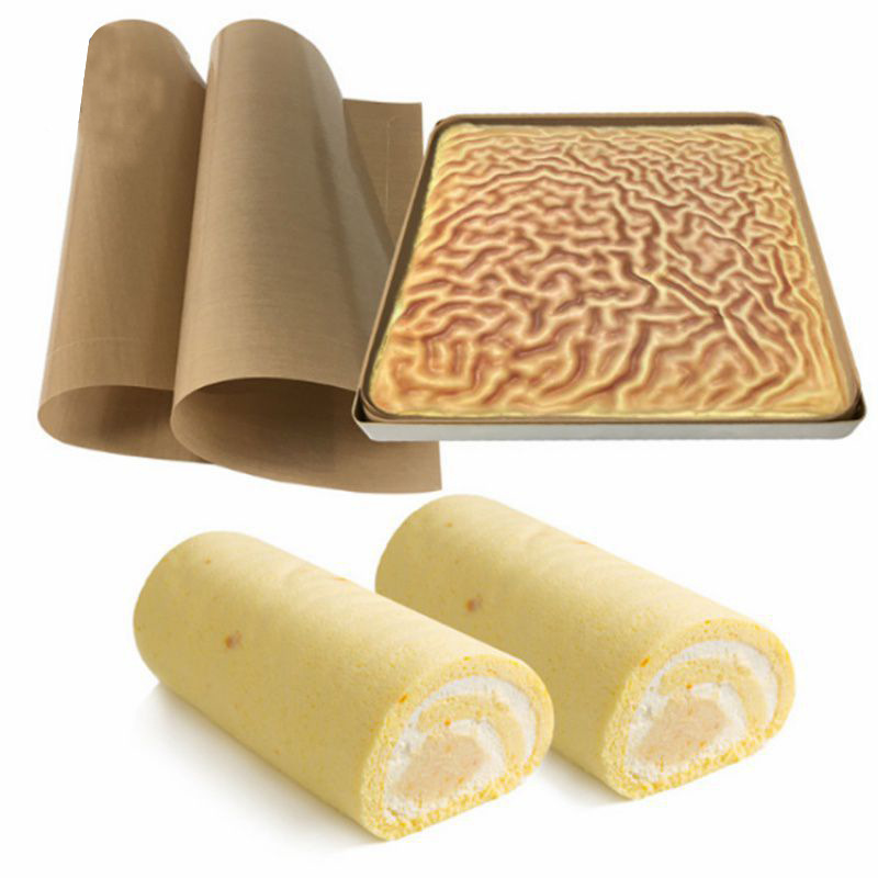 Picture of Teflon high temperature resistant oilcloth oven special mat non-stick greaseproof paper baking tray mat baking oil separation easy demoulding barbecue
