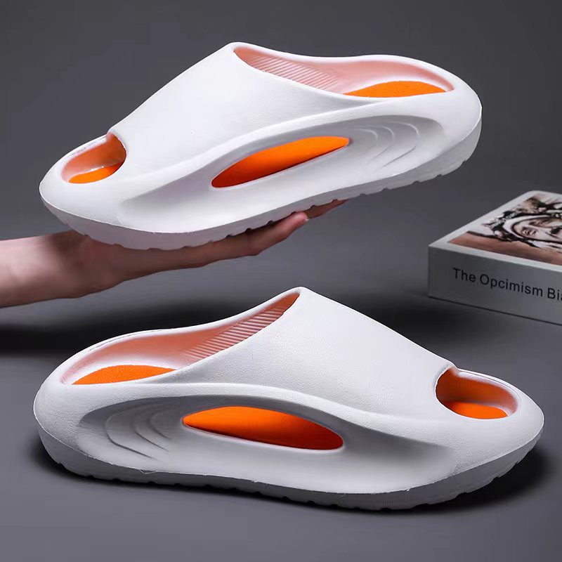 Picture of Summer Men's Outer Wear Fashionable Sports Slippers Thick-Soled Personalized Non-Slip Anti-Odor Wear-Resistant Soft-Soled Men's Slippers