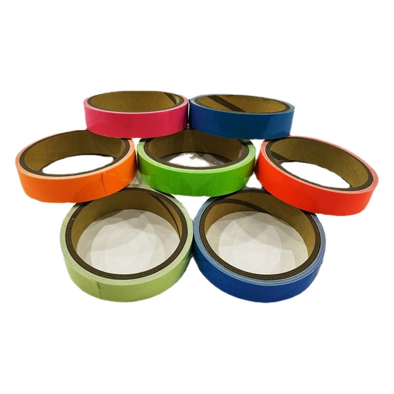Self-Adhesive Colorful Luminous Fluorescent Tape Fire Safety Warning Stage Passage Luminous Stickers That Glow in the Dark with Adhesive Backing