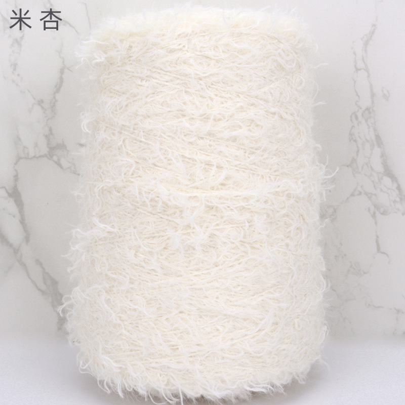 Picture of Silk Joy/Cross-Border Teddy Velvet Curly Furry DIY Handmade Knitting Yarn Ball 500g