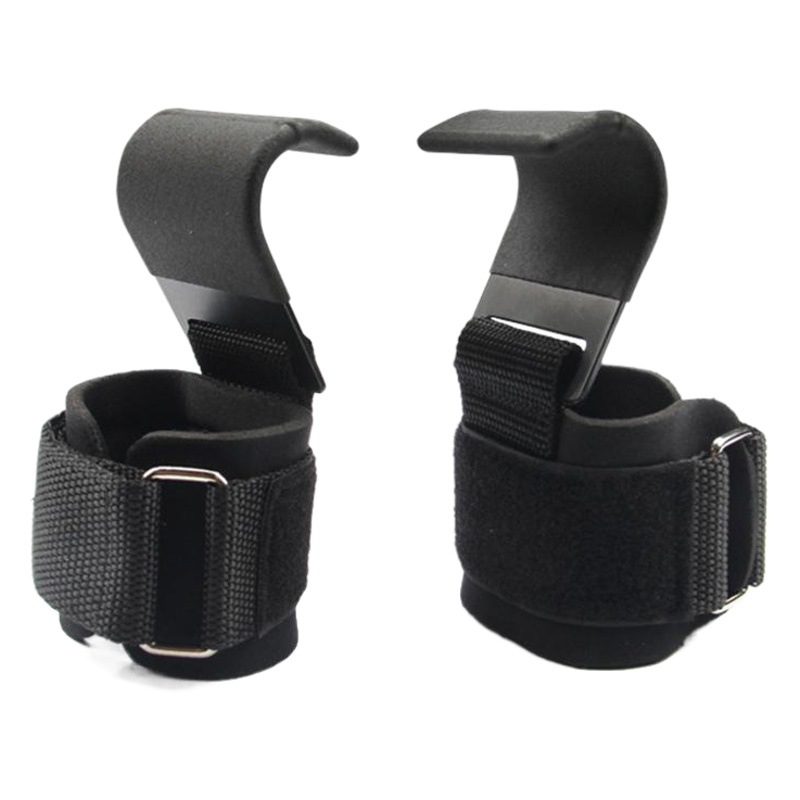 Pull-up Strength Training Hard Pull Auxiliary Glove Hook Fitness Weightlifting Wrist Protection Steel Booster Hook Grip Hook