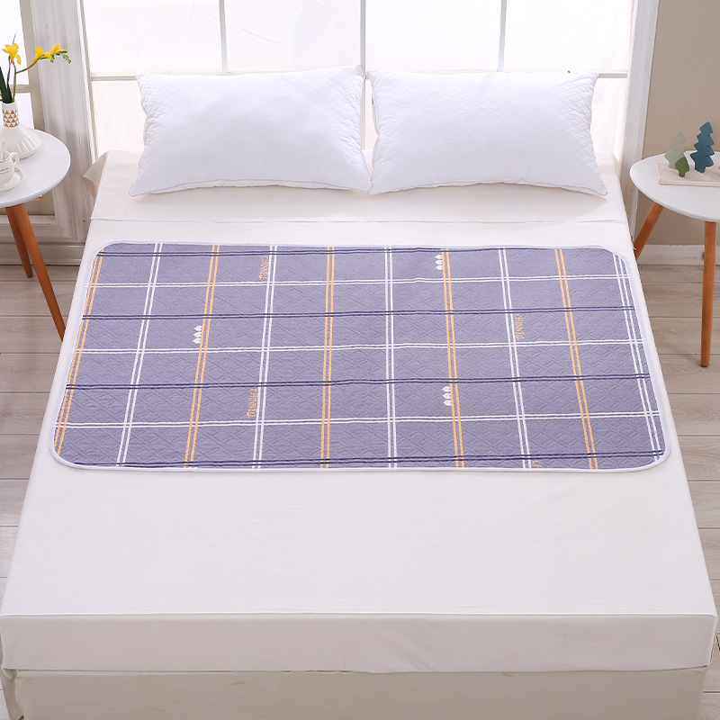 Picture of Aunt pad leak-proof waterproof non-slip washable female student dormitory menstrual period mattress side leakage-proof aunt period small mattress