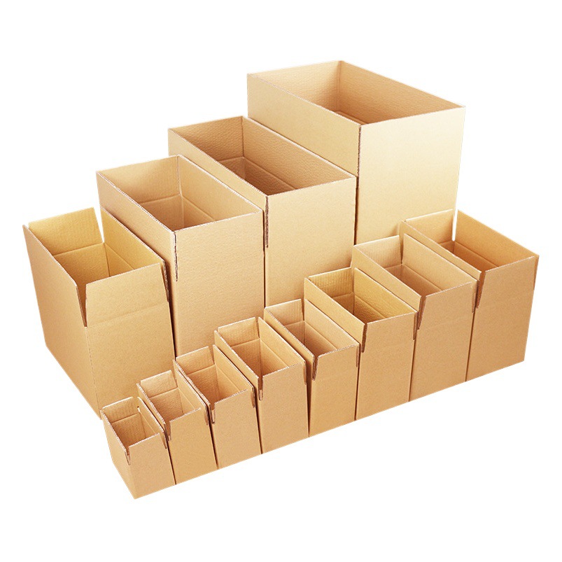 Carton Express Box Half-Height Carton Packaging Carton Wholesale Moving Packaging Storage Box Logistics Delivery Carton