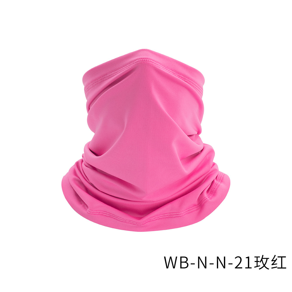 Picture of Outdoor breathable sunscreen breathable Ice Silk sports turban scarf Fishing Magic face scarf collar riding mask headgear