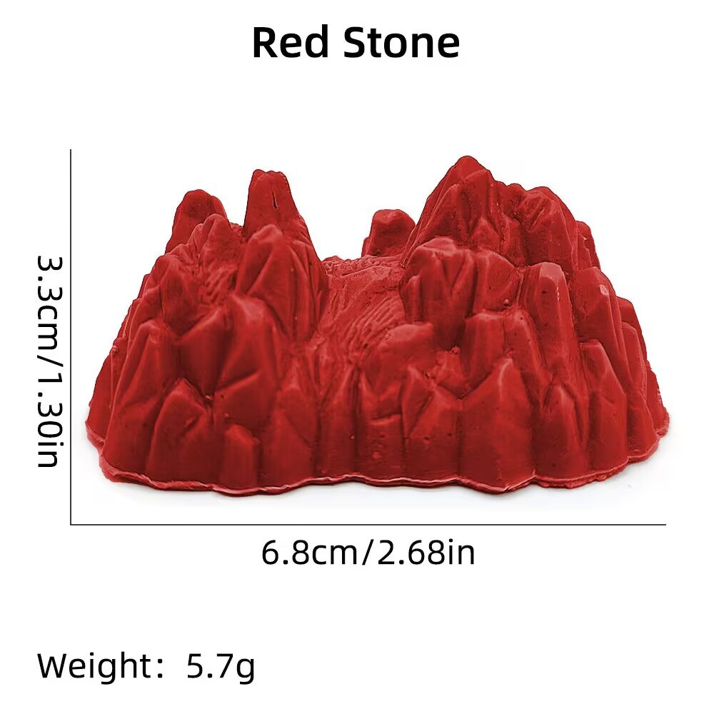 Picture of Dinosaur Animal Scene Ornaments Simulation Plant Tree Wood Volcano Stone Fence Dinosaur Egg Sand Plate Model Accessories
