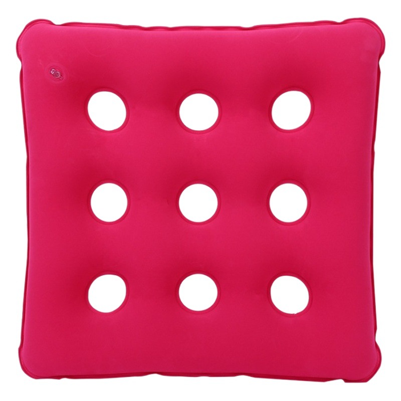 Inflatable Anti-bedsore Air Cushion Thickened Flocking Cushion for the Elderly Seat Washer Cushion Hip Inflatable Cushion Wheelchair Cushion