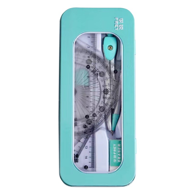 Wholesale primary and secondary school students examination compasses set manufacturers directly supply painting design drawing tools mathematics drawing teaching aids