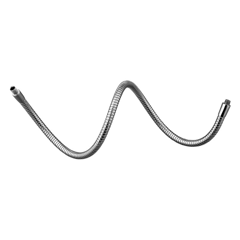 Metal Universal Hose Chrome Gooseneck Clip Table Lamp Bag Silicone Hose Snake Elbow Bracket Shaped Fittings