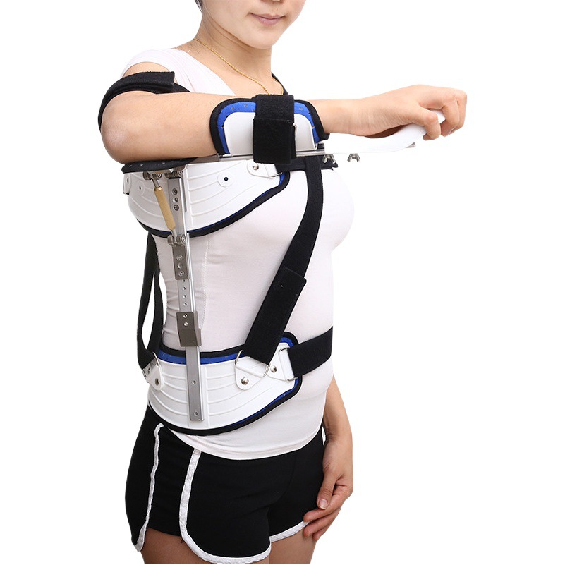 Adjustable shoulder abduction fixation brace orthosis shoulder joint humerus arm fracture postoperative rehabilitation fixation