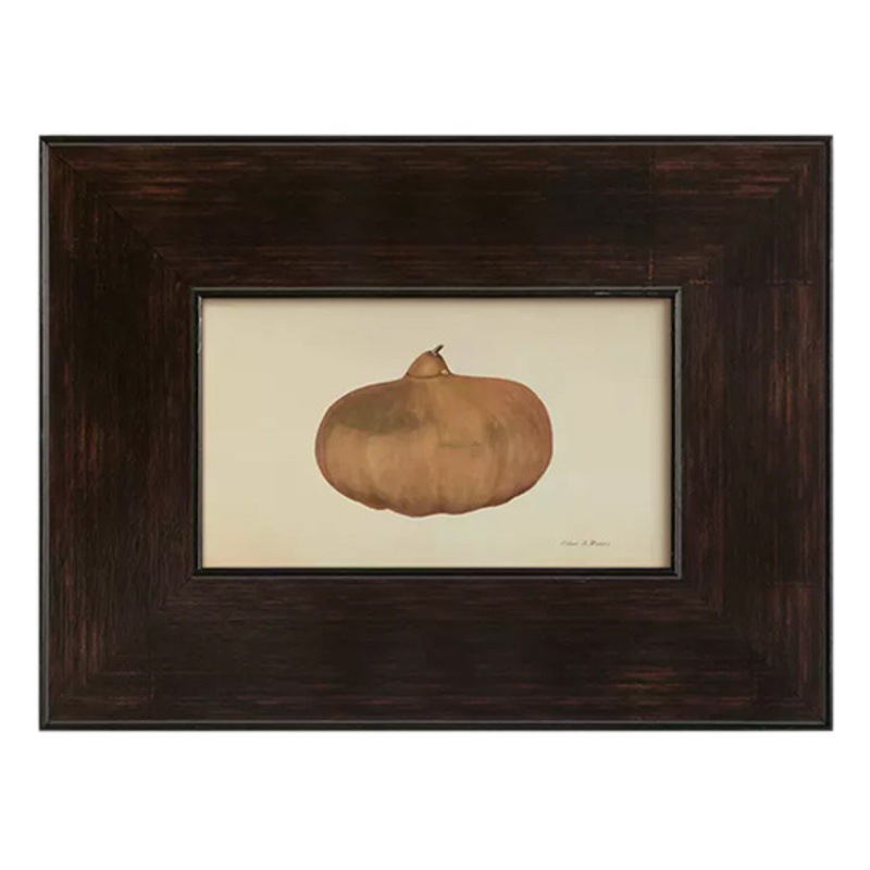 The Gourd Fulu》 French Mid-Century Style Niche Art Living Room Dining Room Hanging Painting Scandinavian Retro Study Entrance Wall