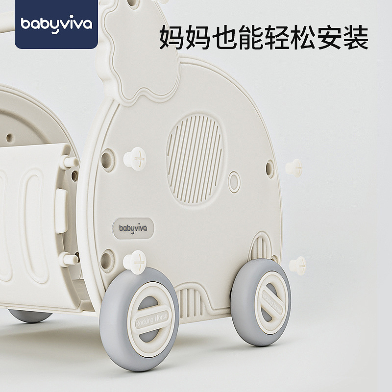 Picture of Baby Shopping Cart Storage Rack Large Capacity Children's Trolley Storage Cabinet Household Storage Box for babyviva