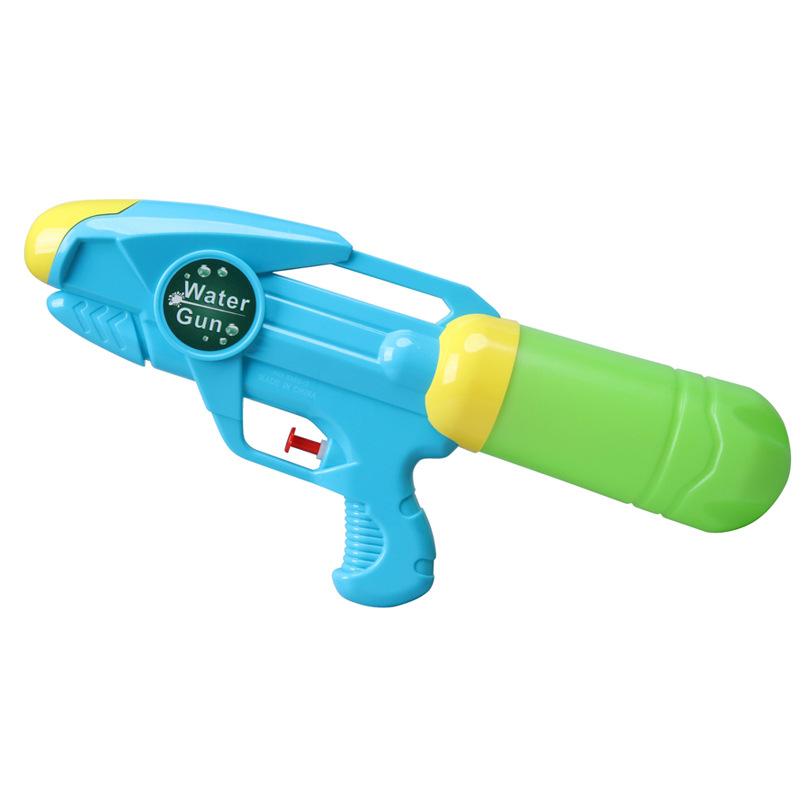 Picture of New children's water gun toy Net red double nozzle water gun pony dinosaur duck shark pull-out water gun