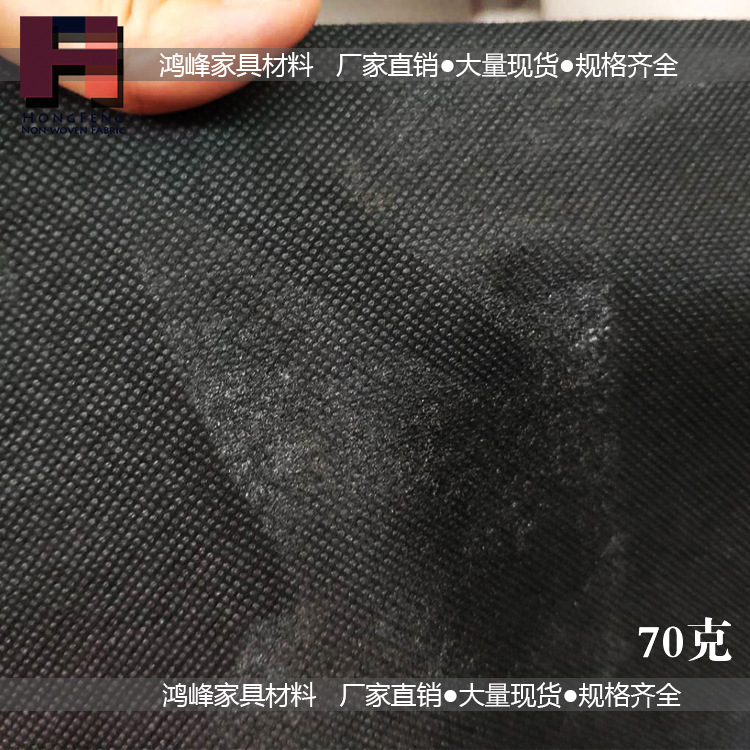 Picture of Pp Non-Woven Fabric 50g 70g 90g Black Weed-Resistant Furniture Sofa Chair Base Fabric New Material Durable Home Use