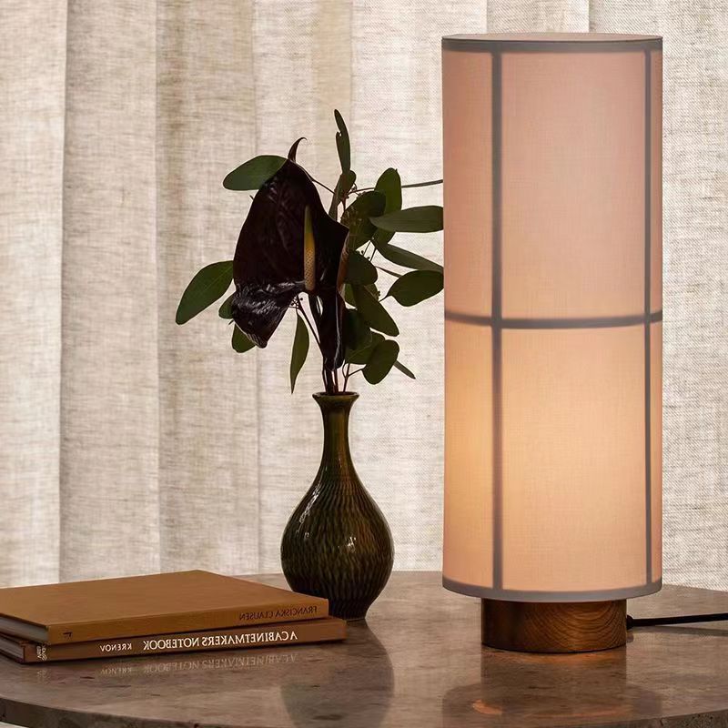 Japanese-Style Quiet Style Bedroom Bedside Desk Lamp Designer Homestay Study Living Room Sofa Floor Lamp Decorative Atmosphere Lamp