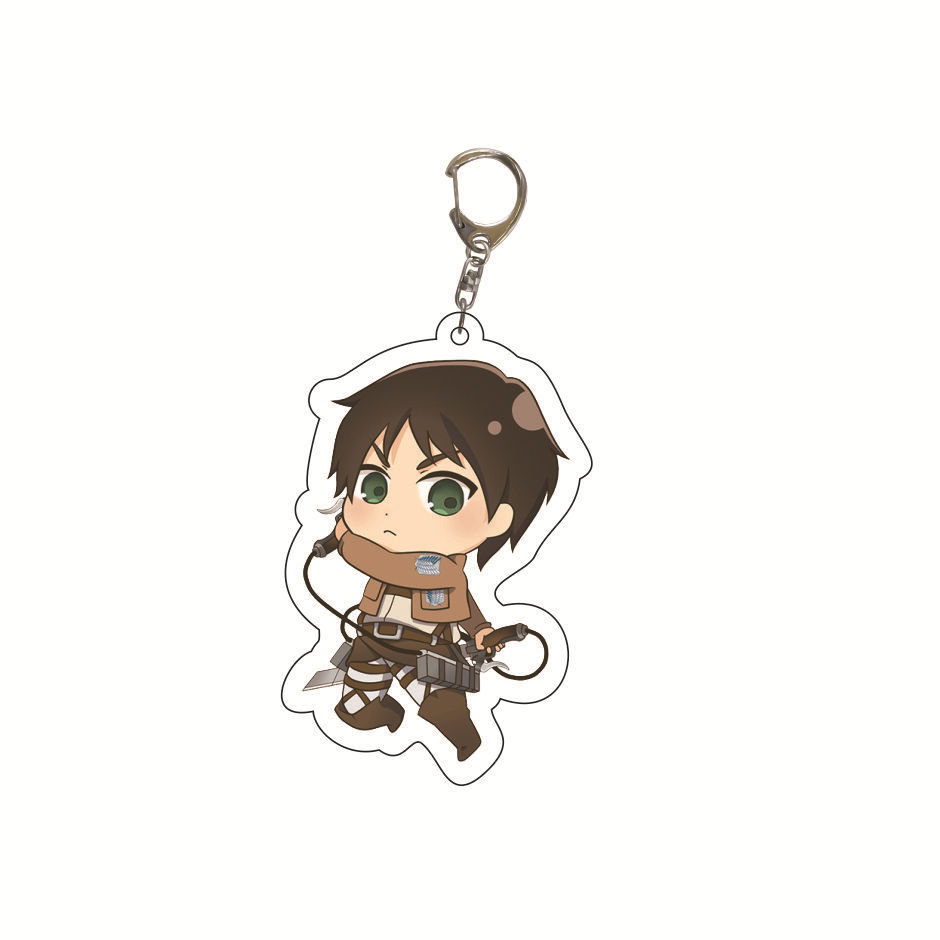 Picture of Star anime peripheral acrylic keychain pendant wholesale attack giant creative jewelry gift