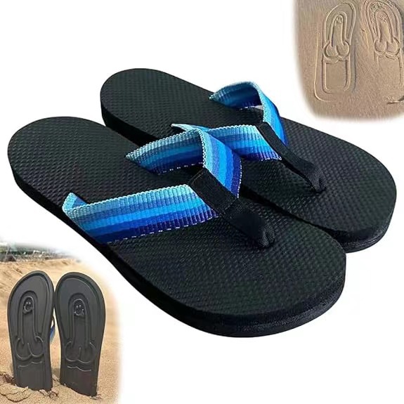 Summer Cross-border Flip-flops Men's Non-slip Wear-resistant Outer Wear Flip-flops Sandals for Couples All-match Sandals for in stock