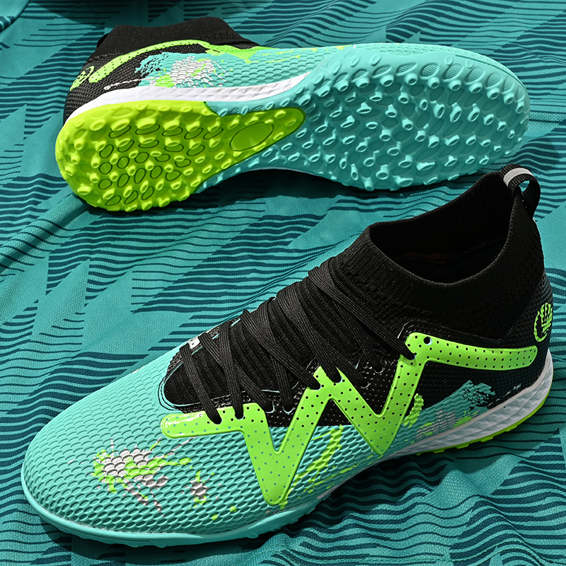 Messi New Assassin 15 Breathable Adult Children Football Shoes Male Students Spike AG Broken Nail TF Training Shoes for Men and Women