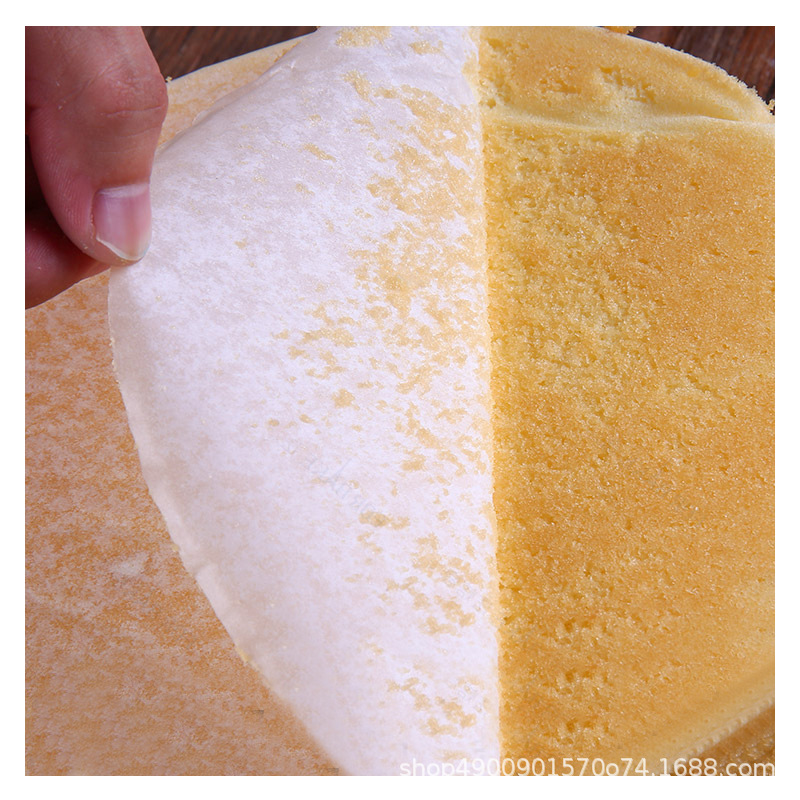 Picture of Cake Demoulding Paper Pad Silicone Oil Paper Pad Paper Household Round Baking Mold Oven Oil Absorbing Paper 6 Inch 8 Inch 4 Inch 9 Inch