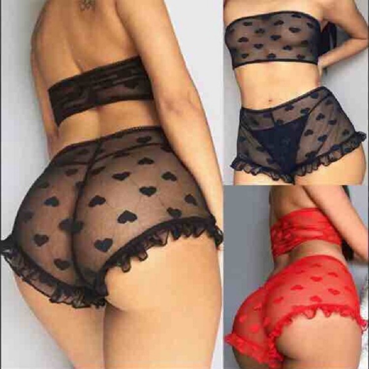 Cross-border exclusive for hot Amazon explosions European and American underwear sexy underwear sexy temptation lace boxers