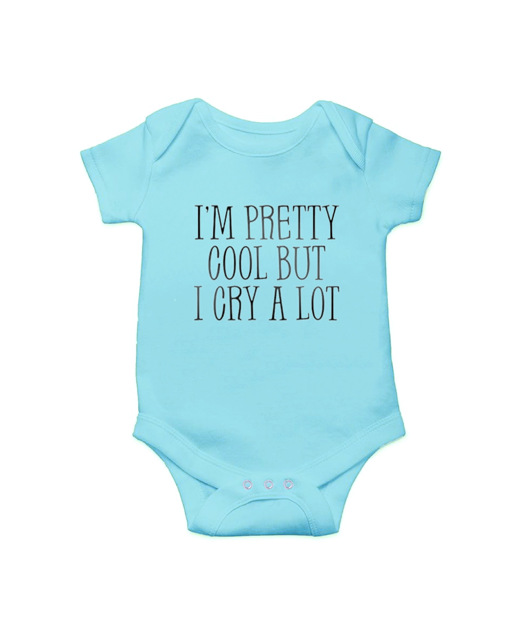 Picture of Amazon cross-border hot sublimation DIY printed summer thin men's blue baby short sleeve romper one-piece