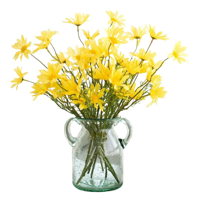 Picture of 5 heads Dutch Daisy small Daisy Persian artificial flower silk flower small wild chrysanthemum false flower Daisy decoration wedding wholesale