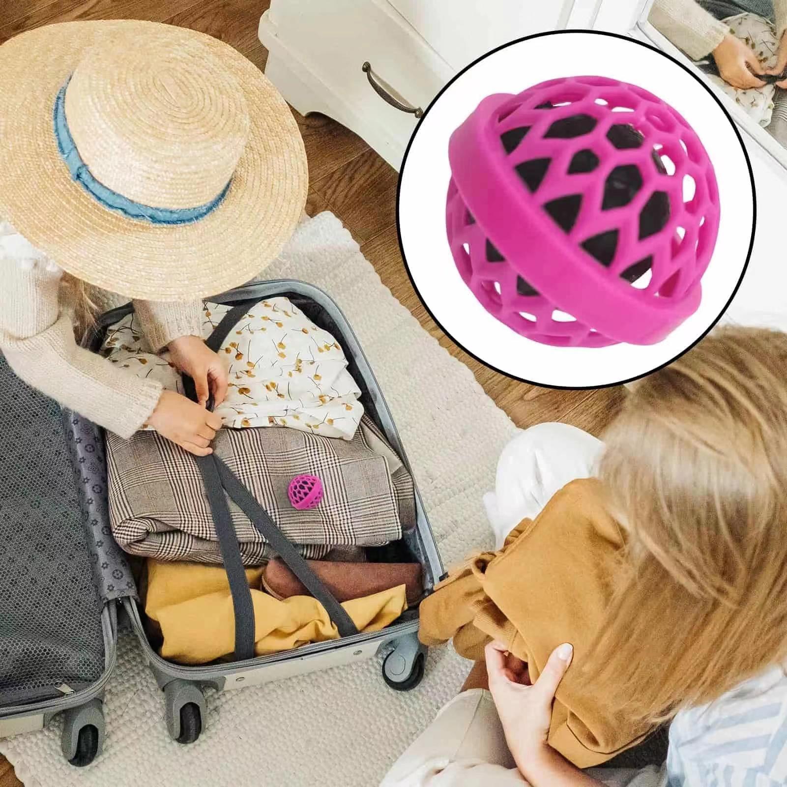 Picture of Women's Bag Cleaning Ball Clean Wallet Handbag Cleaning Artifact Sticky Inner Ball Dust Dirt Debris Cleaning