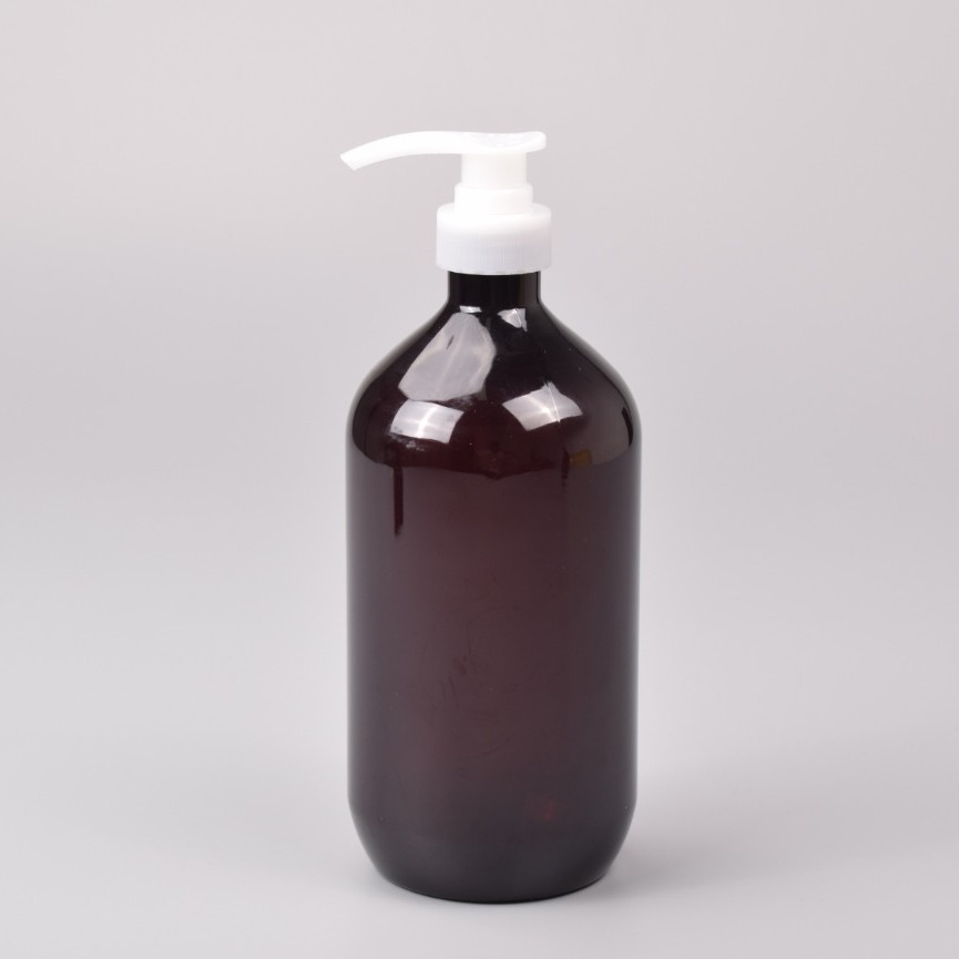 Picture of 1000ml brown shampoo empty bottle pet hair conditioner bottle shower gel hand sanitizer empty bottle Lotion Bottle
