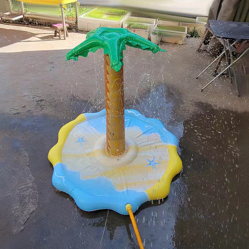Picture of Factory cross-border spot inflatable coconut tree European and American party props coconut tree potted party inflatable coconut tree