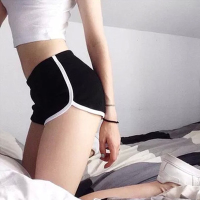 Picture of Hot New AliExpress ebay wish European and American Explosions High Waist Casual Sports Shorts Women Summer