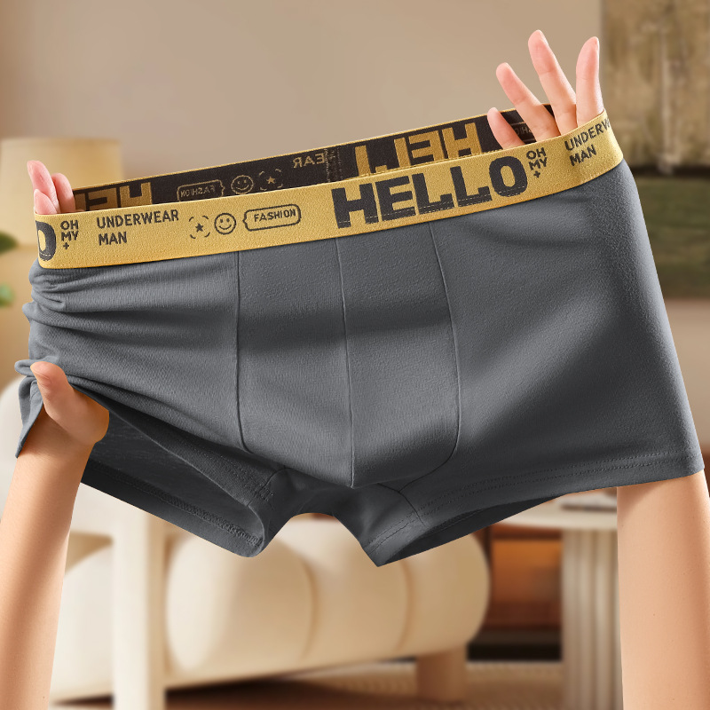 Picture of Spring 2024 new pure cotton men's underwear each individually packaged one can be shot on behalf of the manufacturer in stock straight hair