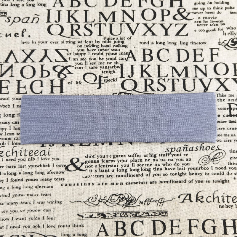 Picture of Factory Direct Supply Korean Style Hair Accessories Yoga Headband Sports Headband Elastic Monochrome Hairband Headband Printable Pattern