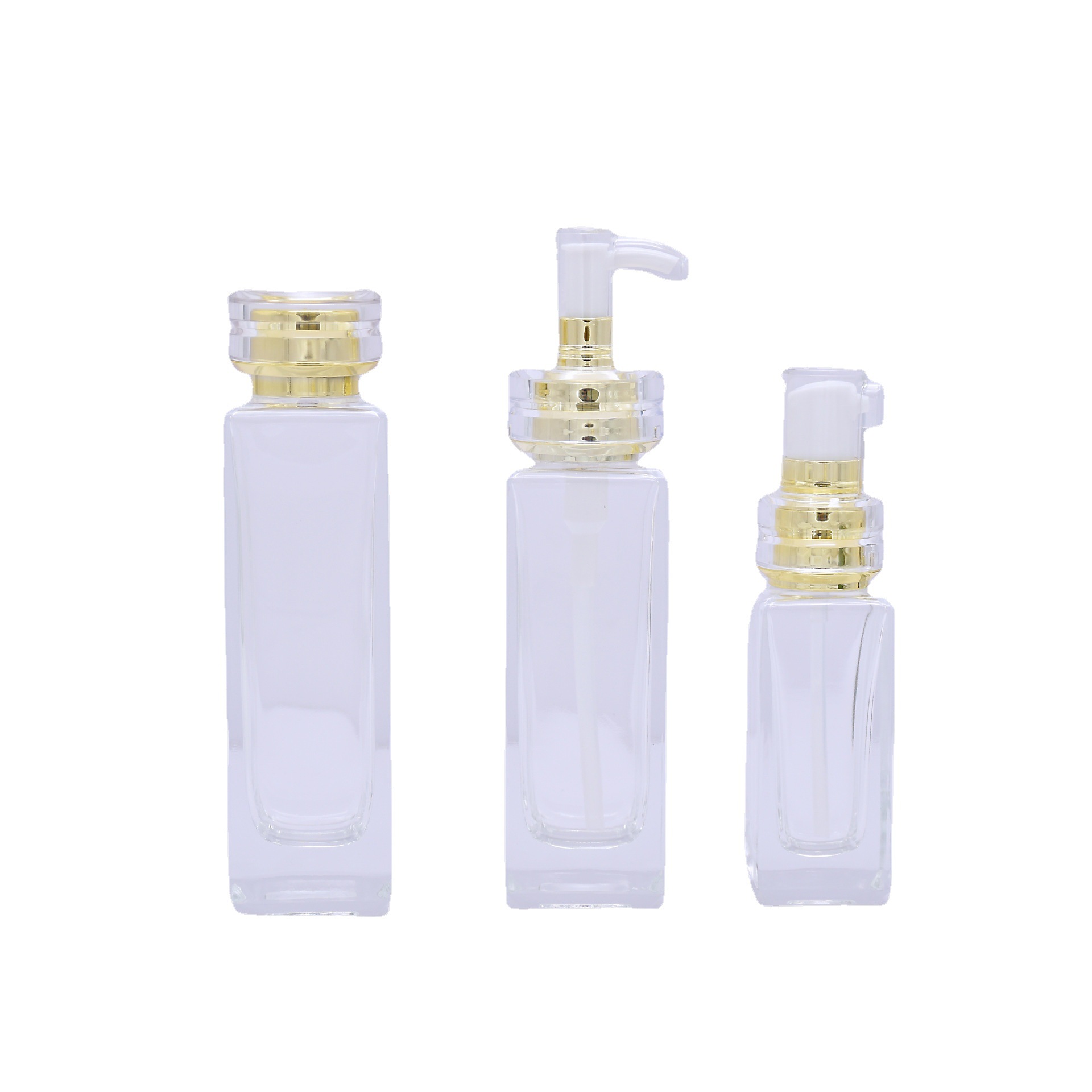 Picture of Albin Series Square Set Cosmetics Bottled 120ml Water Bottle 100ml Emulsion Essence Bottle