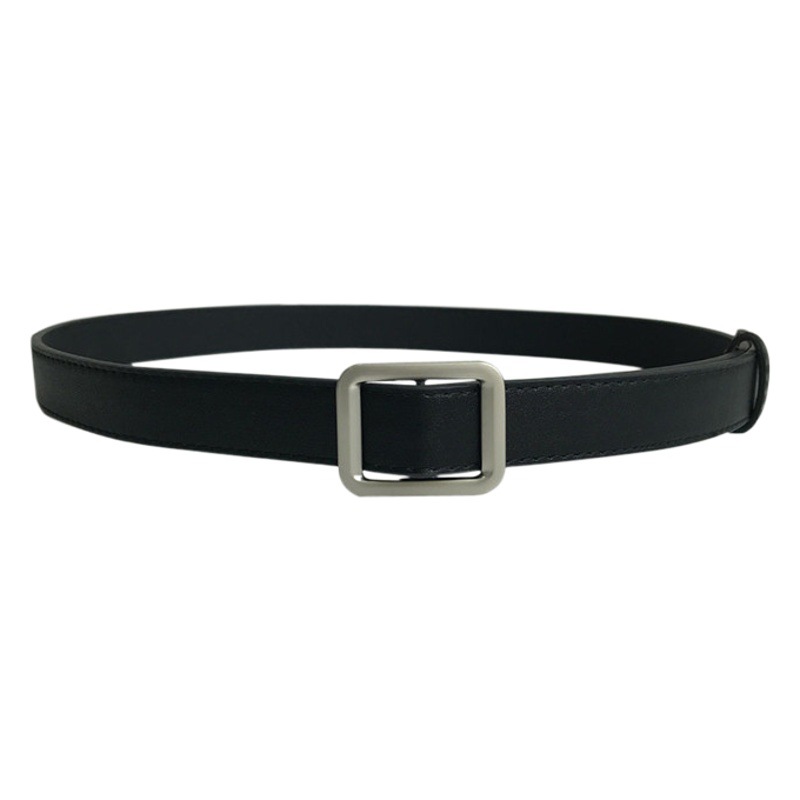 Factory wholesale 2020 new non-porous square buckle belt women's Joker simple retro women's belt decorative jeans belt