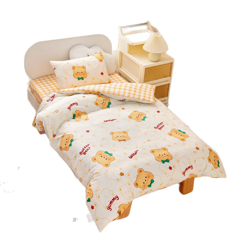 Picture of Class a Kindergarten Quilt Three-Piece Set, Nap Seven-Piece Set, Pure Cotton Bedding Six-Piece Set, Special Small Quilt for Kindergarten Entry