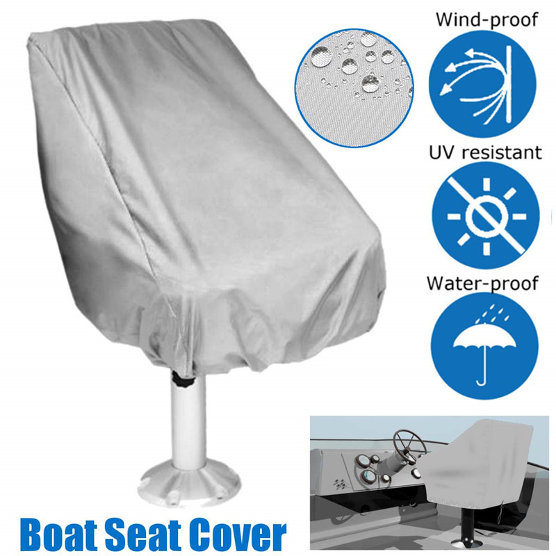 Factory wholesale cruise chair dust cover outdoor pontoon seat protective cover waterproof sunscreen pontoon chair cover